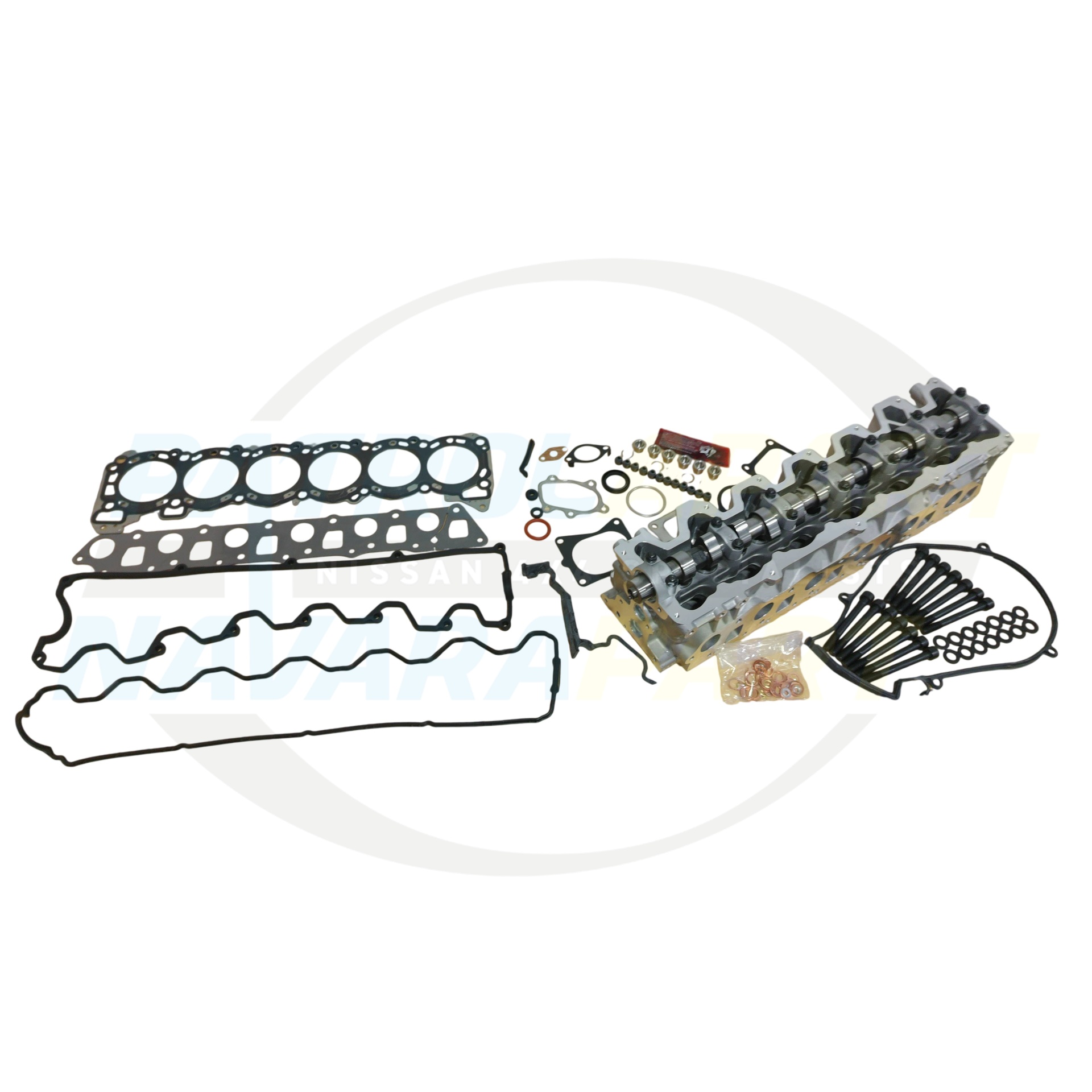 Patrolapart Cylinder Head Kit with VRS Gaskets & Bolts RD28 - Nissan Patrol Y60 GQ