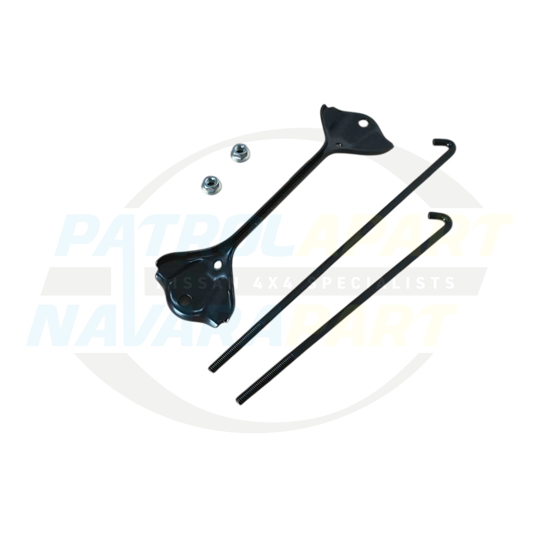 Patrolapart Battery Hold Down Clamp Complete - Nissan Patrol Y60 GQ & Y61 GU