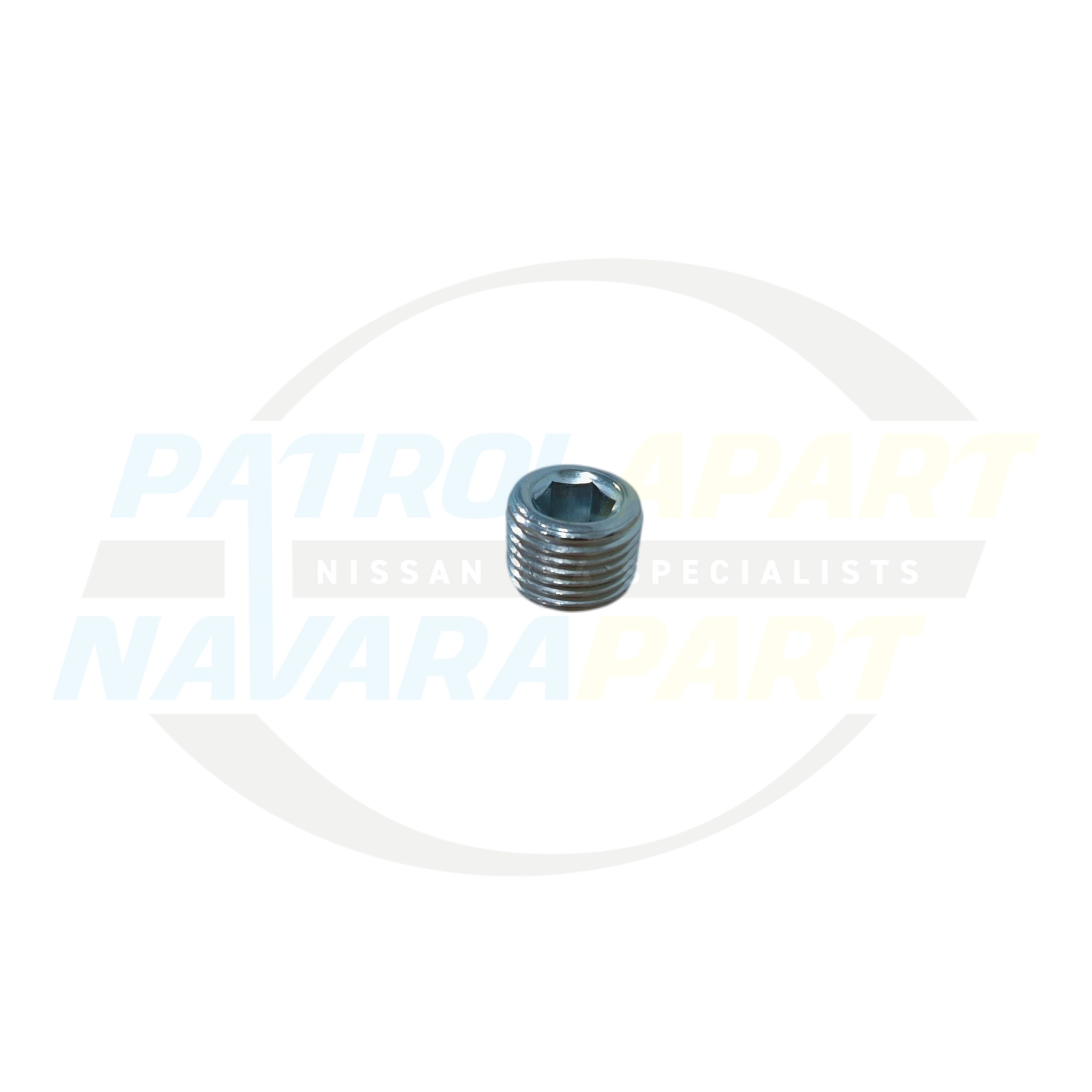 1/8" BSPT Hex Plug Stainless Steel
