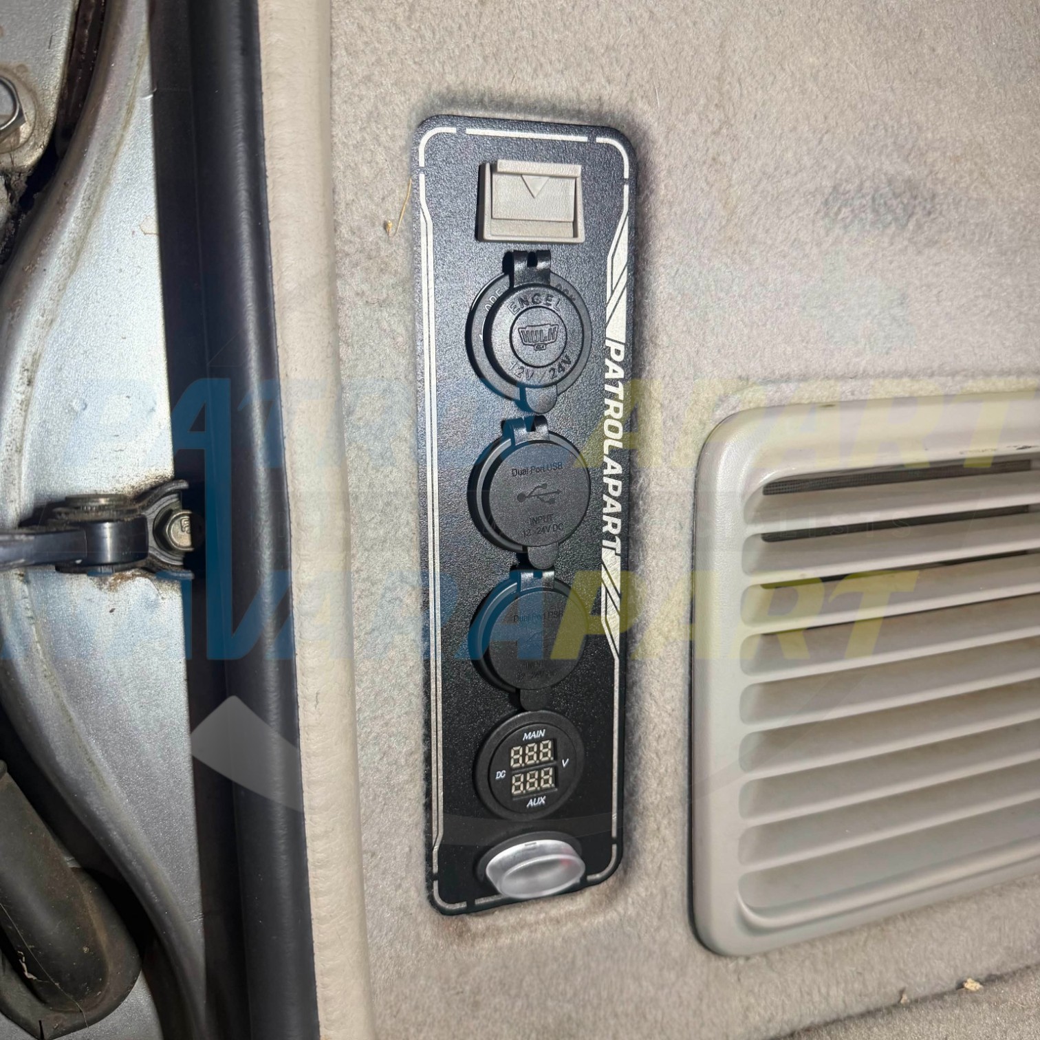Patrolapart Rear Power Panel - Nissan Patrol Y61 GU