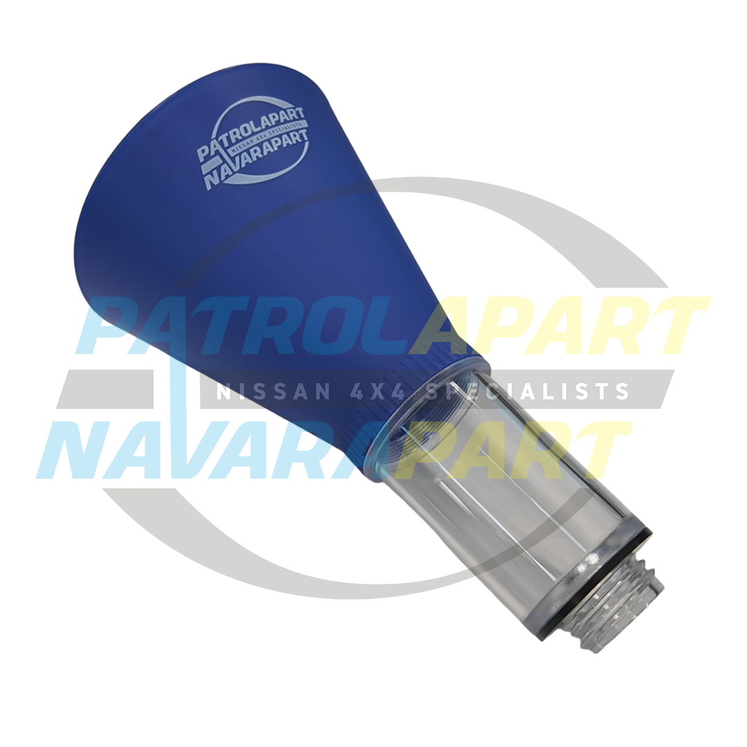 Patrolapart Threaded Oil Funnel - Nissan Patrol Y60 GQ, Y61 GU, Y62 & Navara D22 & D40