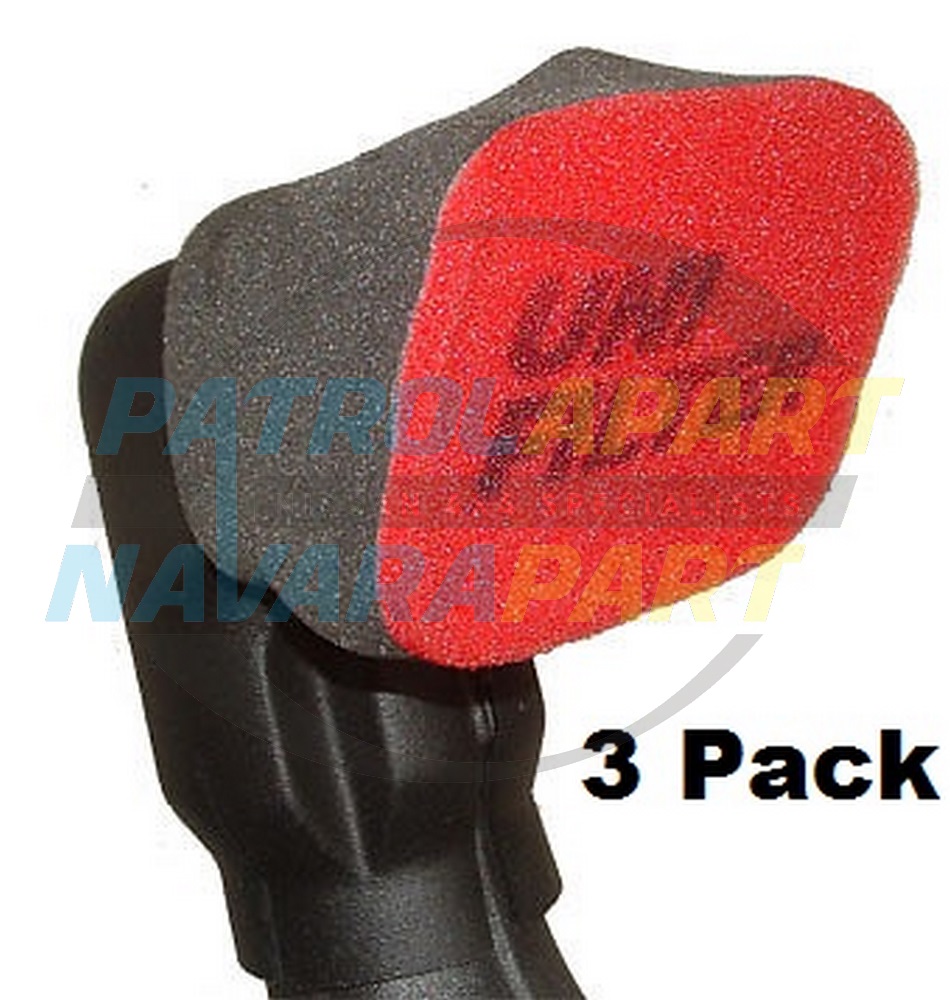 Uni Filter Snorkel Pre-Cleaner 3 Pack - Safari Snorkels