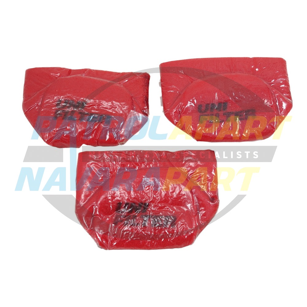 Uni Filter Pre-Filter Cleaner for 4" Stainless Steel Snorkels (3 Pack)