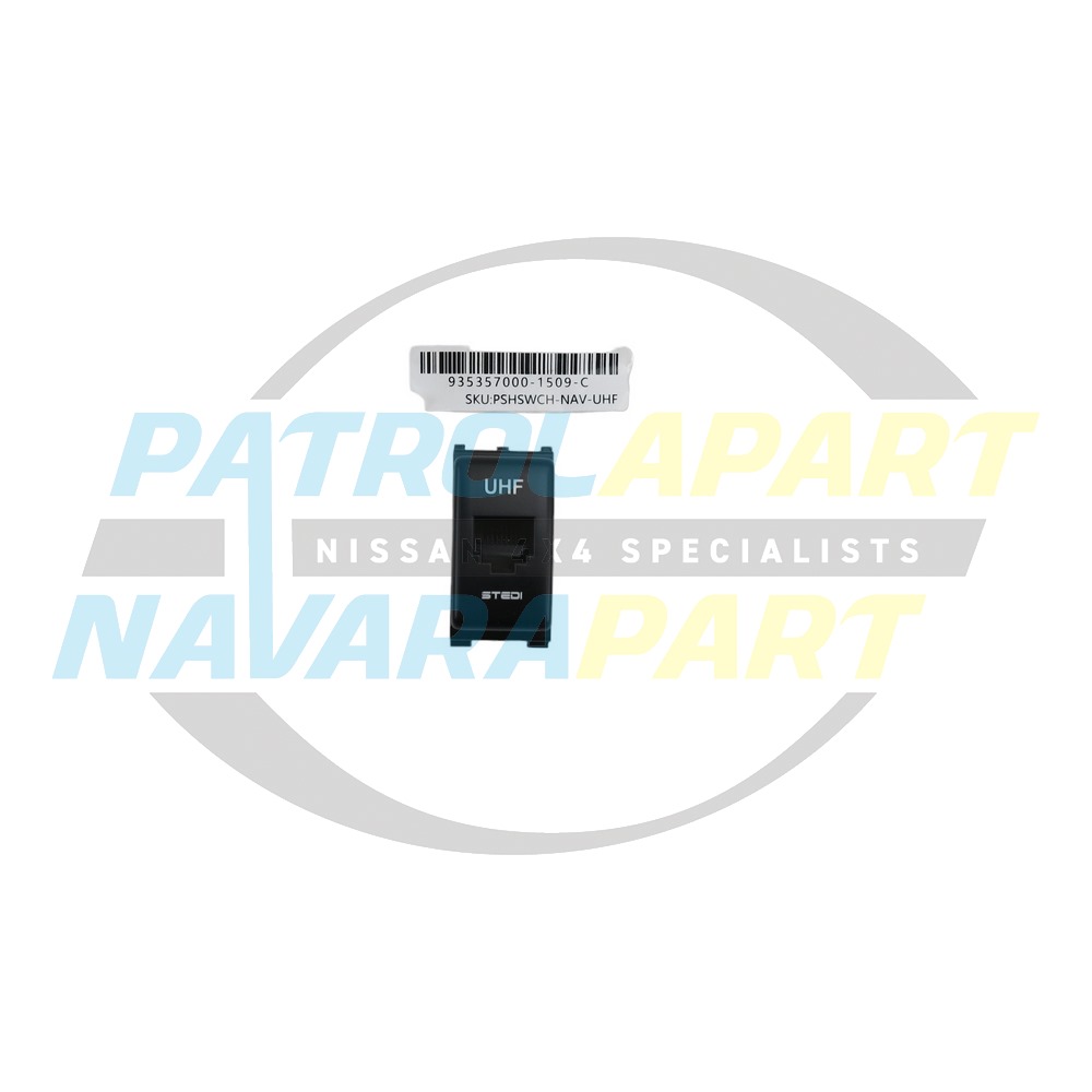 STEDI UHF Radio Microphone RJ45 Pass Through Adaptor - Nissan Patrol Y61 GU & Y62