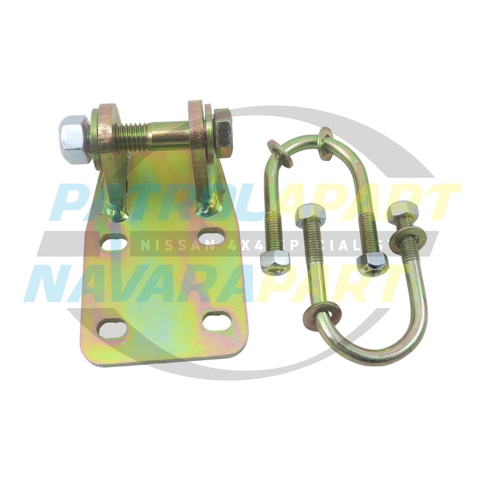 RaceBred 4X4 Kings Type Steering Damper Bracket - Nissan Patrol GQ GU