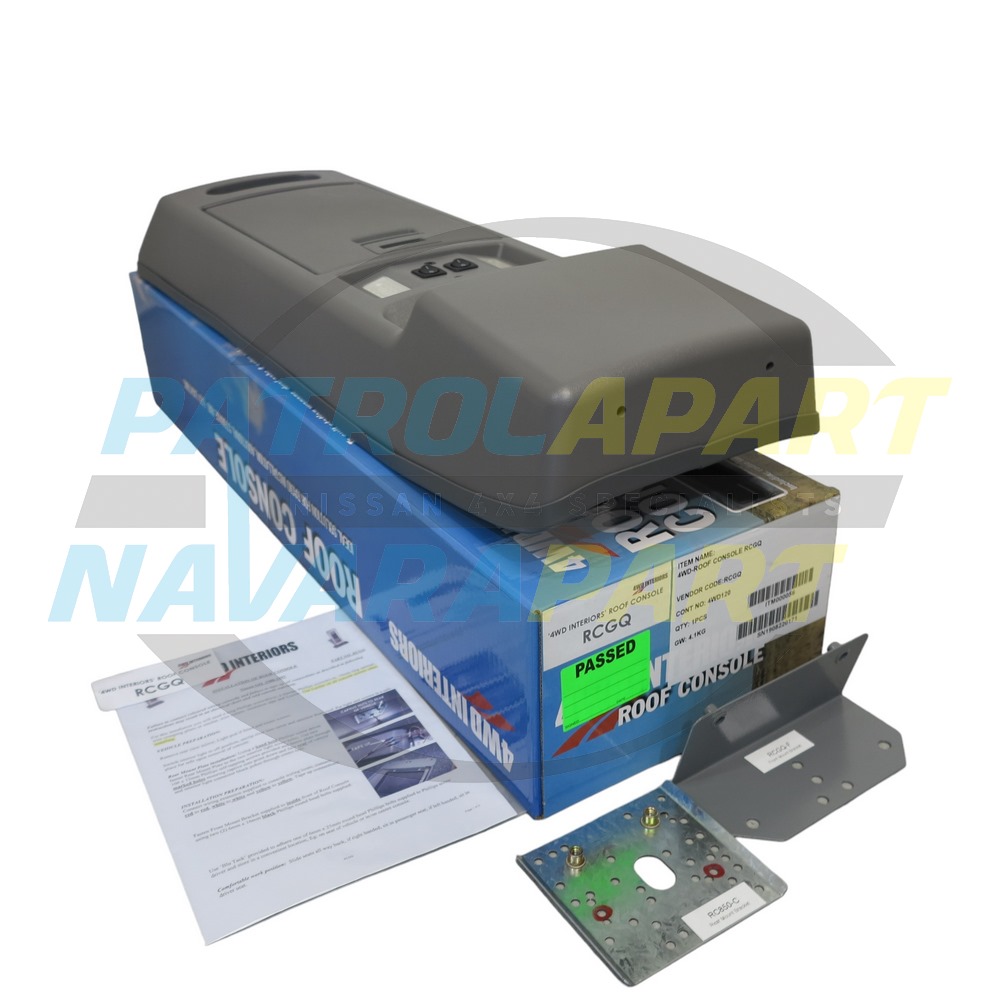 4WD Interior Outback Roof Console - Nissan Patrol Y60 GQ