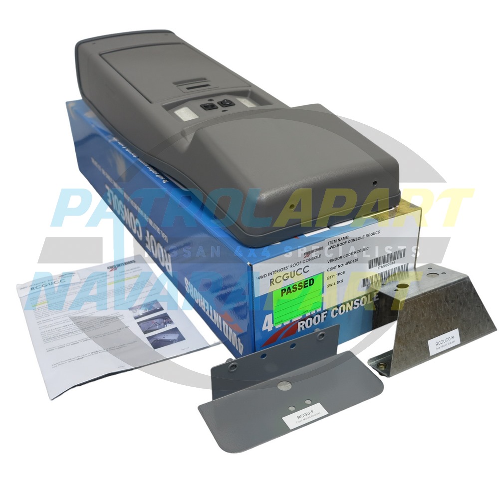 4WD Interior Outback Roof Console - Nissan Patrol Y61 GU Ute