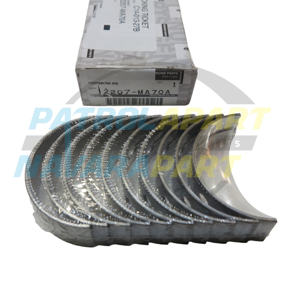 Genuine Nissan Main Bearing SET ZD30 - Nissan Patrol Y61 GU
