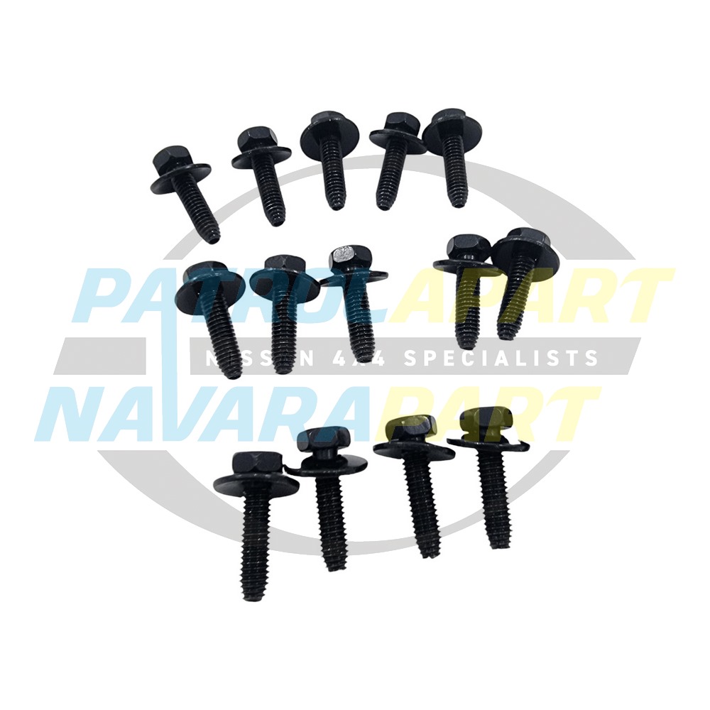 Rocker Cover Bolt Set of 14 TD42 - Nissan Patrol Y60 GQ & Y61 GU