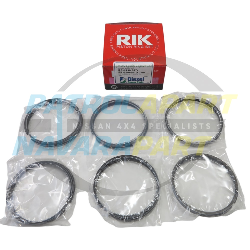 Piston Ring Set 4mm OIL RING TD42 - Nissan Patrol Y60 GQ