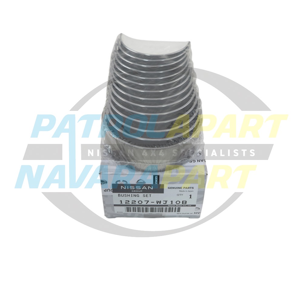 Genuine Nissan Main Bearing Set TD42 - Nissan Patrol Y60 GQ & Y61 GU