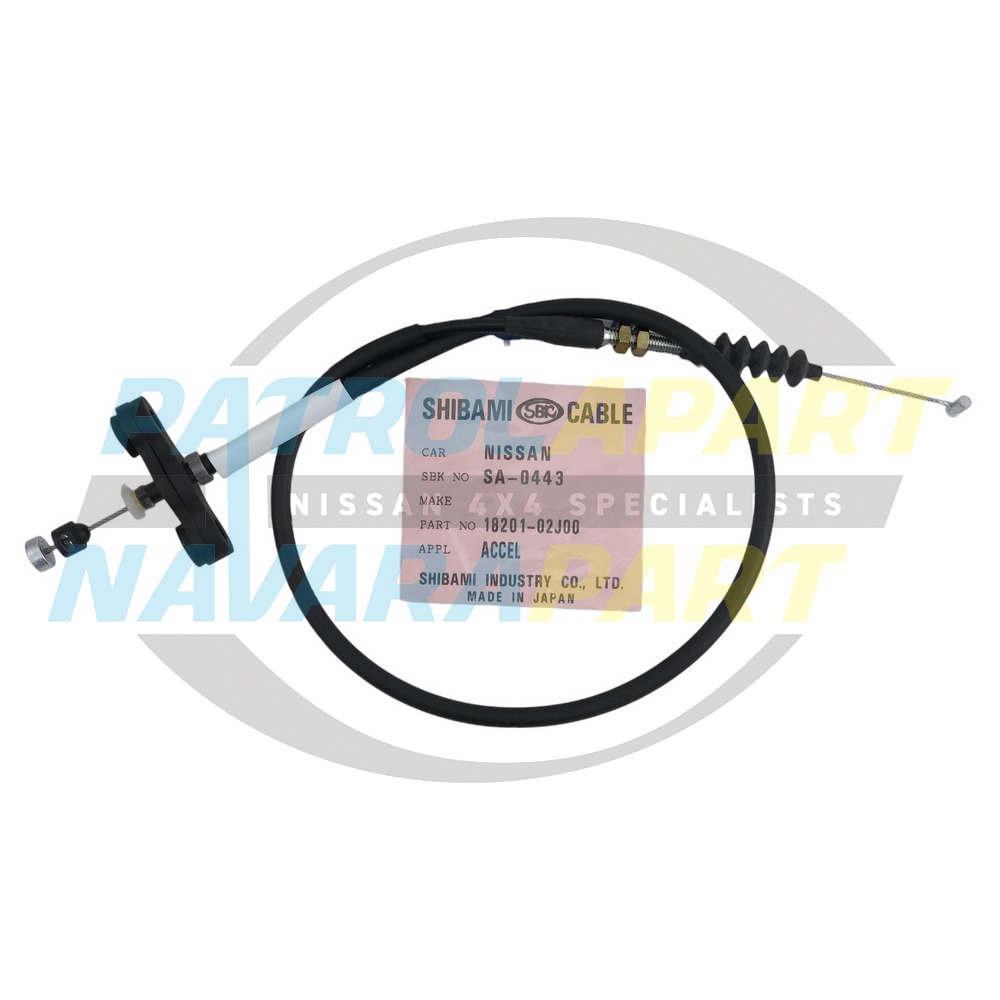 SBK Throttle Cable TD42 - Nissan Patrol Y60 GQ