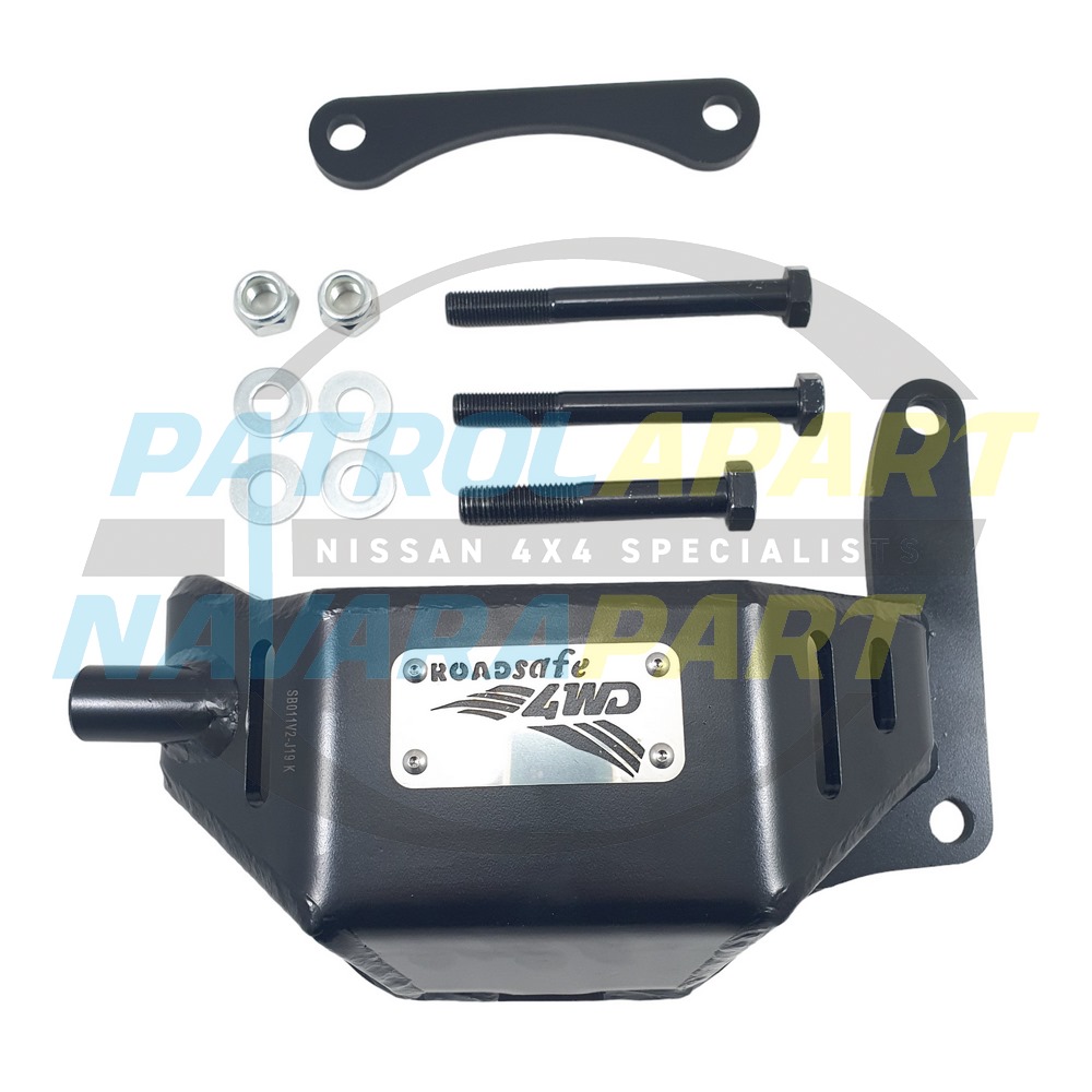 Roadsafe Bolt On Diff Brace Guard Protector V2 - Nissan Patrol Y60 GQ & Y61 GU