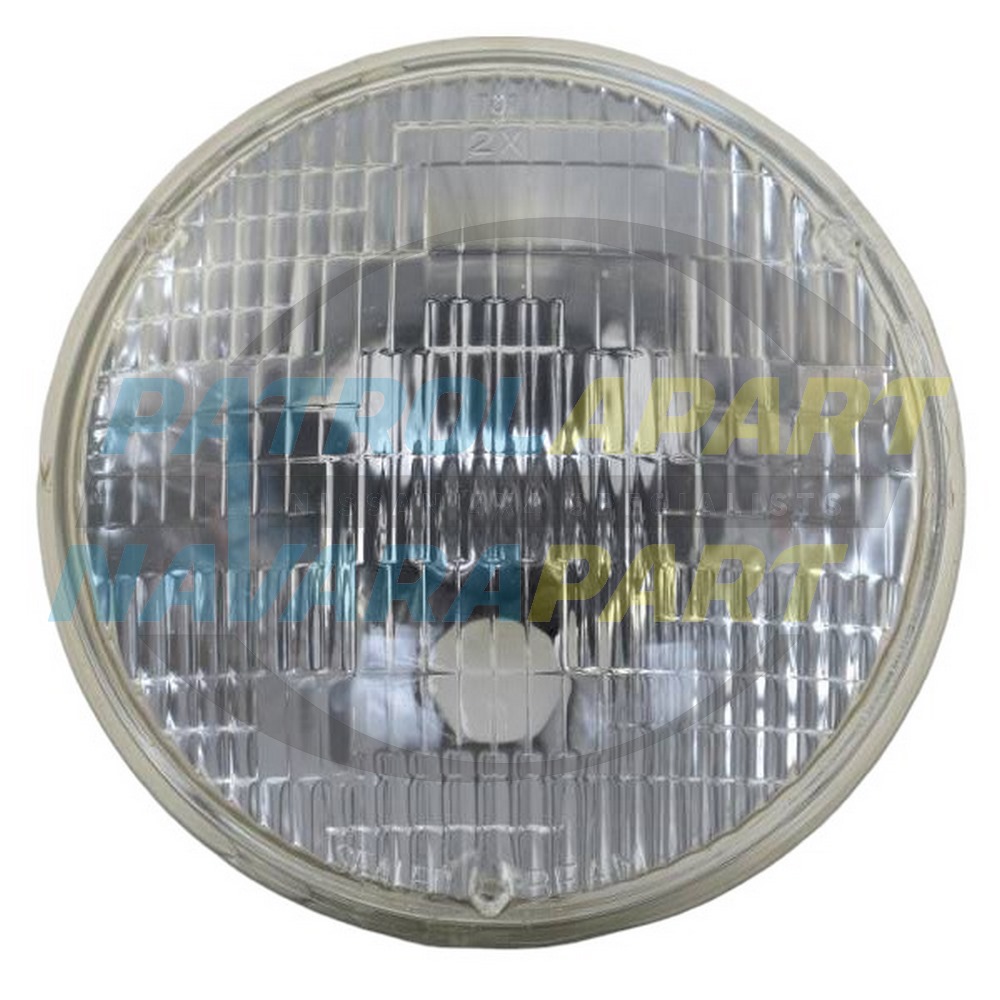 Headlight Sealed Beam 7" Round - Nissan Patrol Y60 GQ