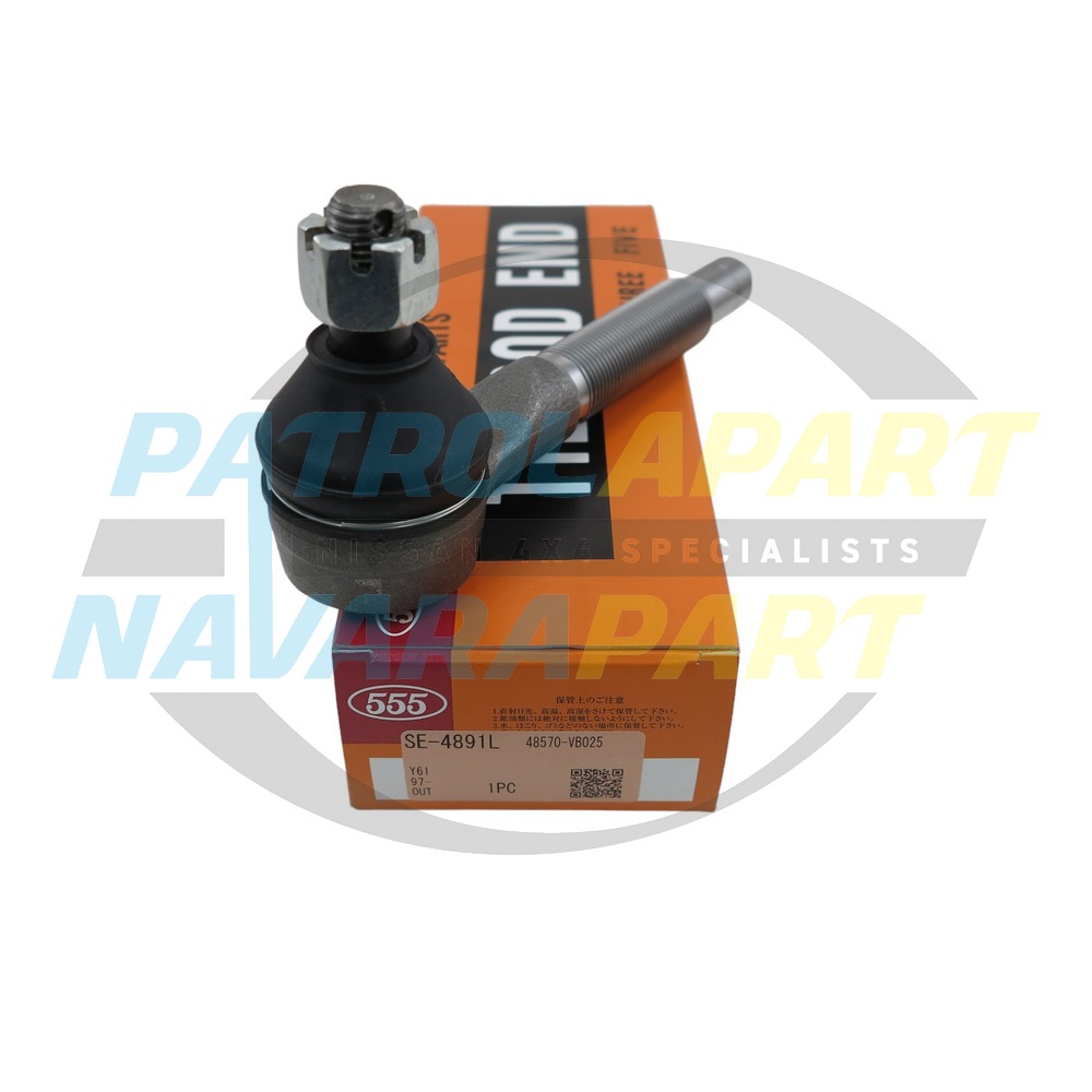Heavy Duty Tie Rod End 'Male' Passenger Side by 555 - Nissan Patrol Y61 GU