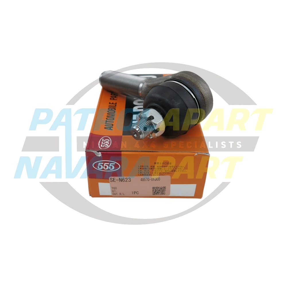 Tie Rod End 'Male' Type Left Hand Thread by 555 - Nissan Patrol Y60 GQ