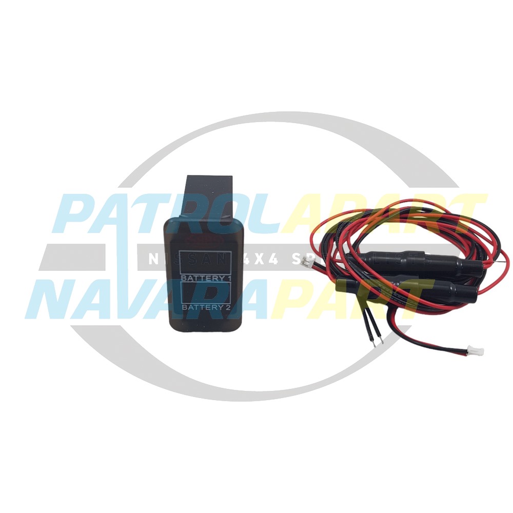 SAAS Dual Voltage Digital Switch Gauge Carling Style