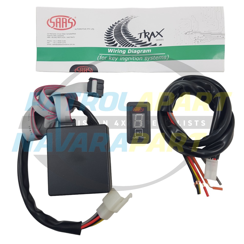SAAS Dash Blank Size Turbo Timer - Nissan Patrol Y60 GQ & Y61 GU S1-3