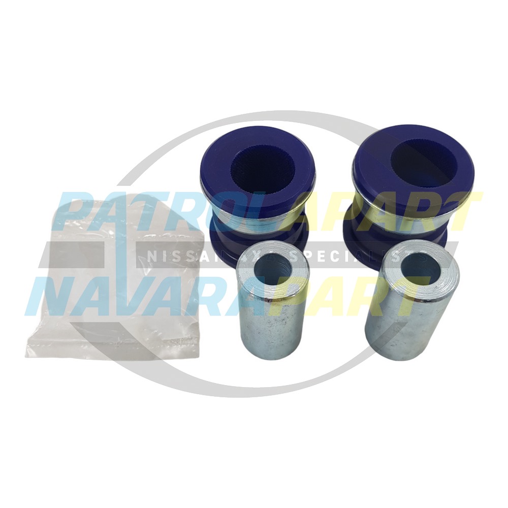 Rear Spring Arm Offset Toe Bush Pair - Nissan Patrol Y62