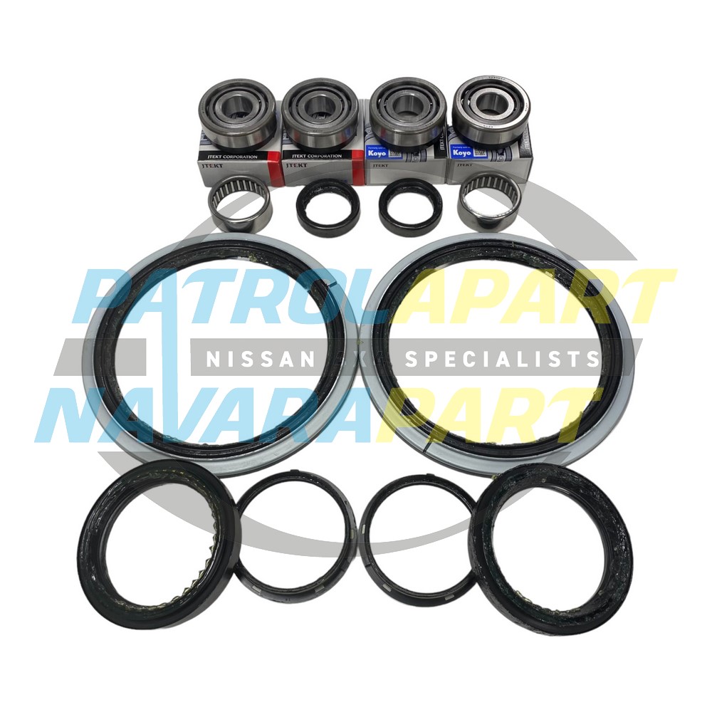 Genuine Front Axle Swivel Hub Rebuild Kit - Nissan Patrol Y61 GU