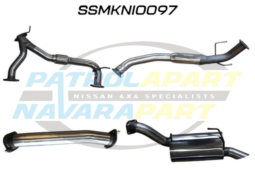 Genuine Nissan Manta Cat Back Exhaust System - Nissan Patrol Y62