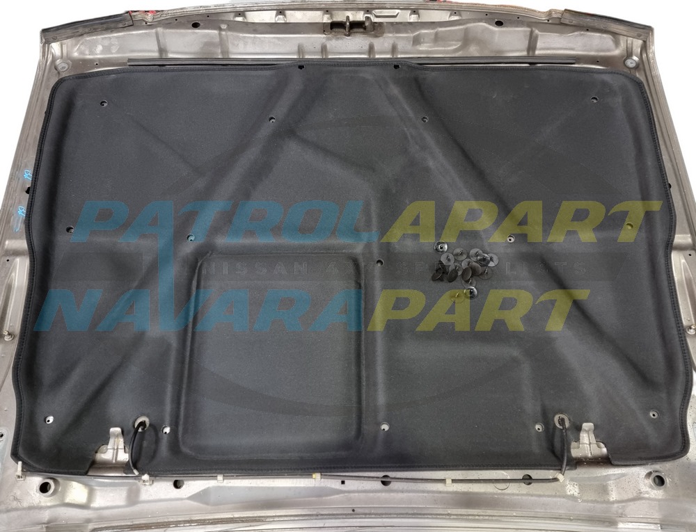 Under Bonnet Insulator with Clips - Nissan Patrol Y61 GU S1-3