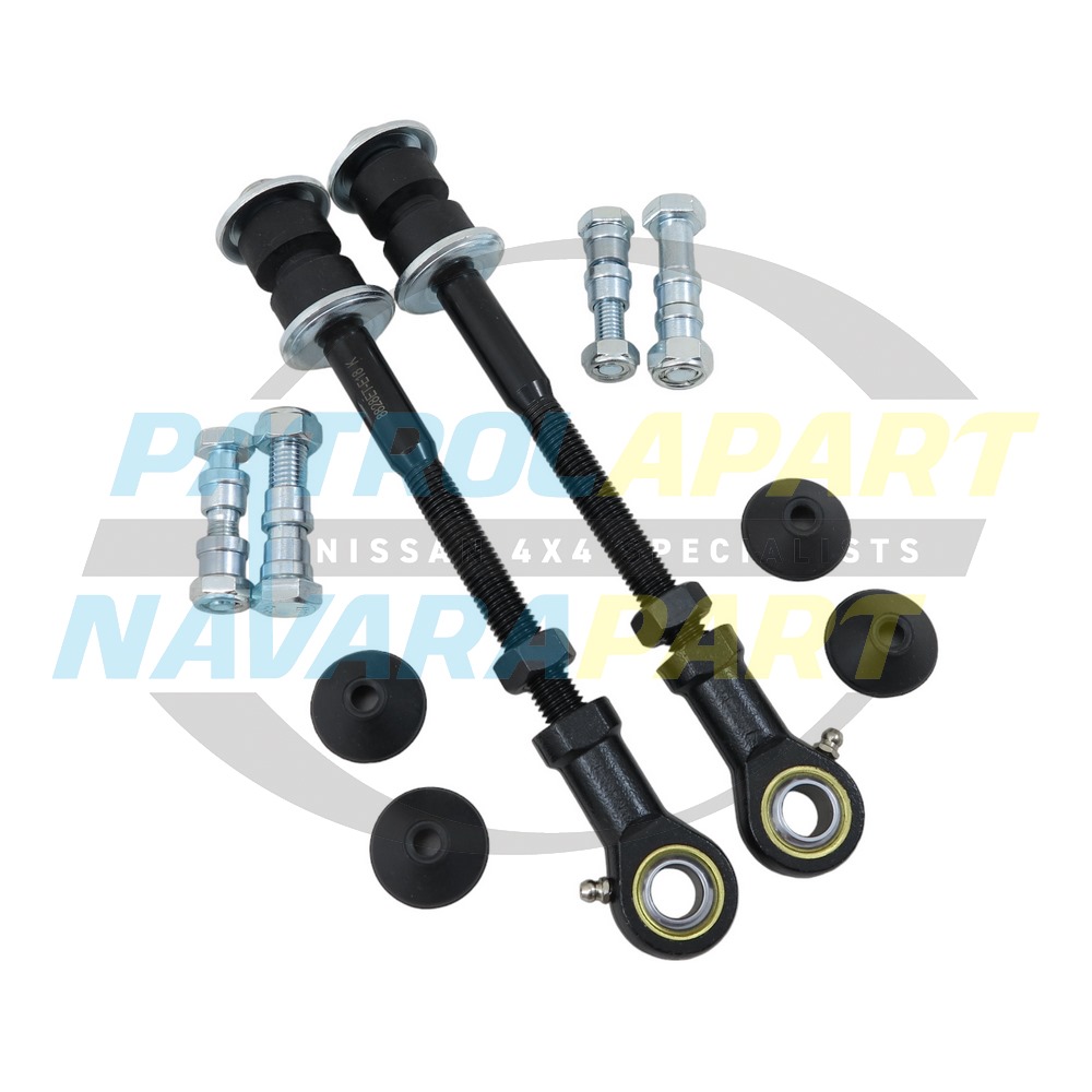Extended Sway Bar Link Kit - Nissan Patrol Y60 GQ & Y61 GU 2-6" Lift