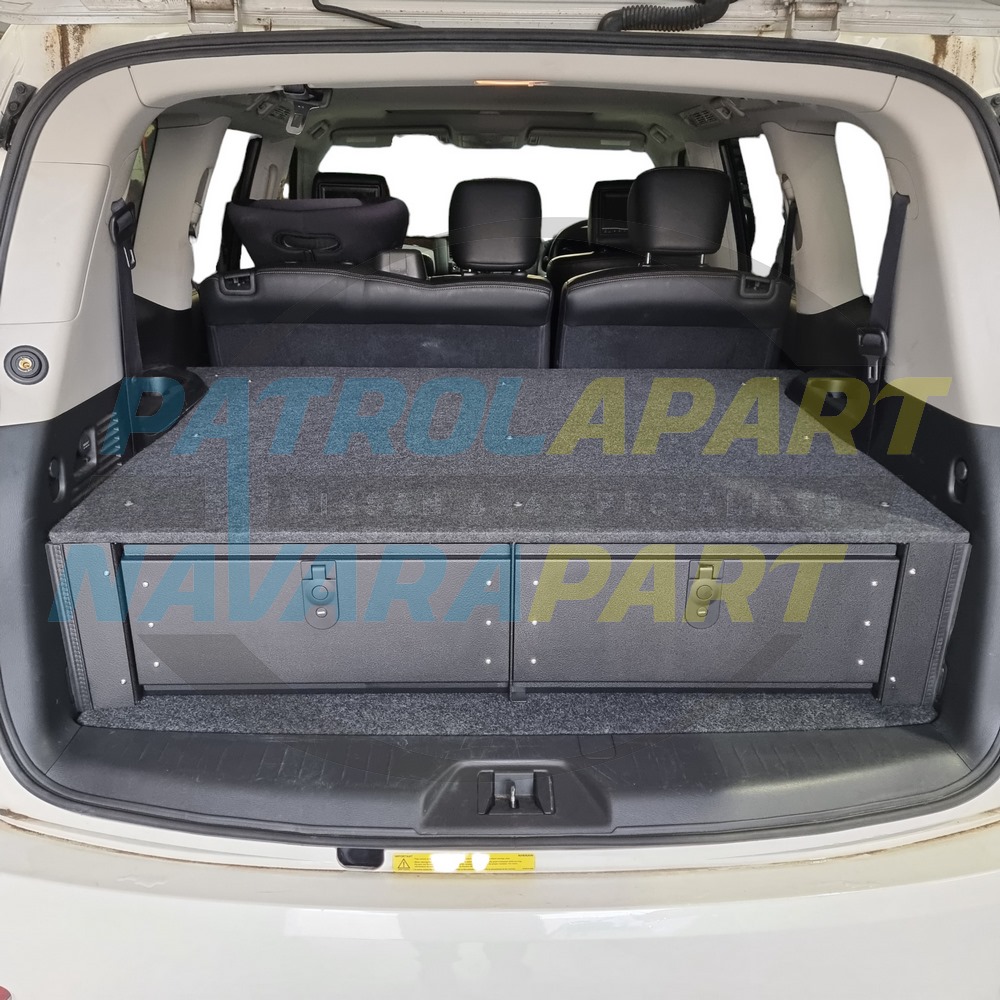 Tanami Side x Side Aluminium Made Drawer System - Nissan Patrol Y62 Australian
