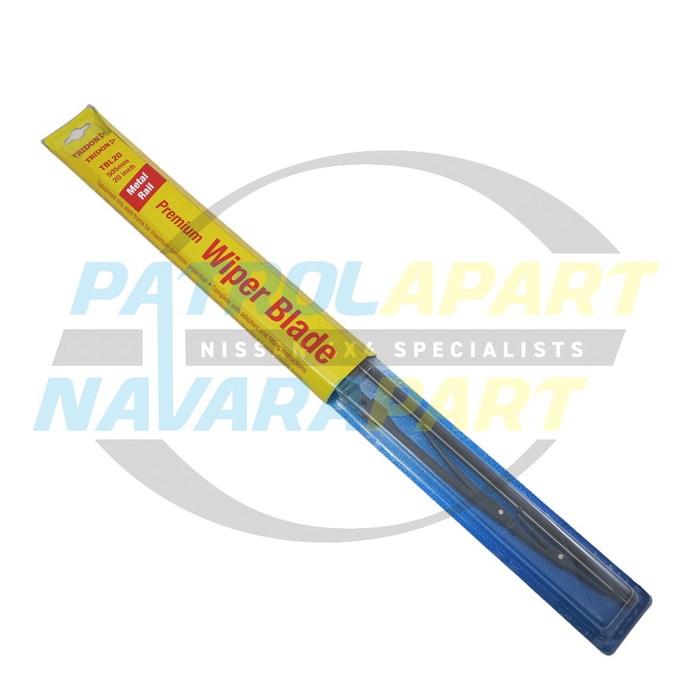 Windscreen Wiper Blade & Head Assembly 500mm - Nissan Patrol Y61 GU