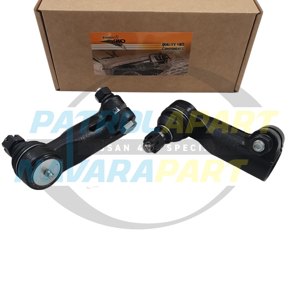 Heavy Duty Female Tie Rod Ends Left & Right PAIR - Nissan Patrol Y61 GU