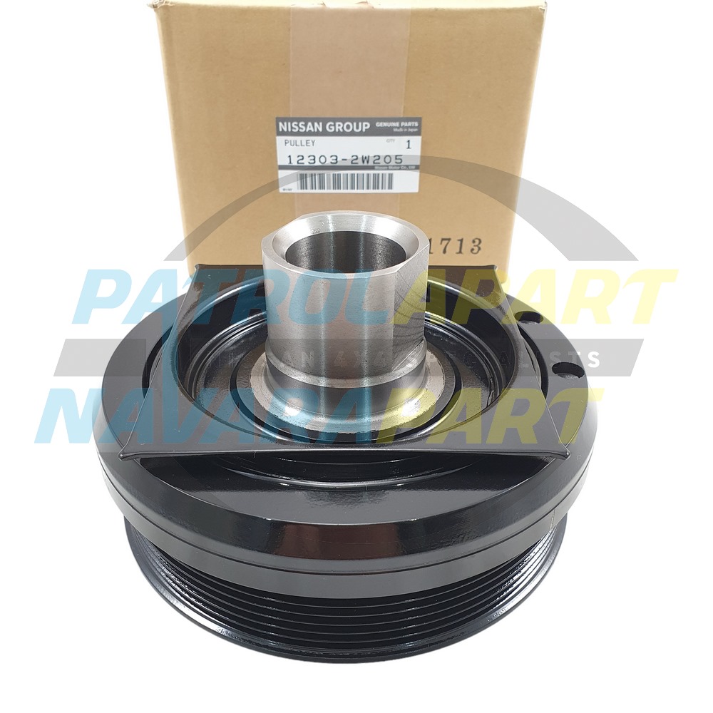 Genuine Nissan Harmonic Balancer ZD30 - Nissan Patrol Y61 GU & Navara D22