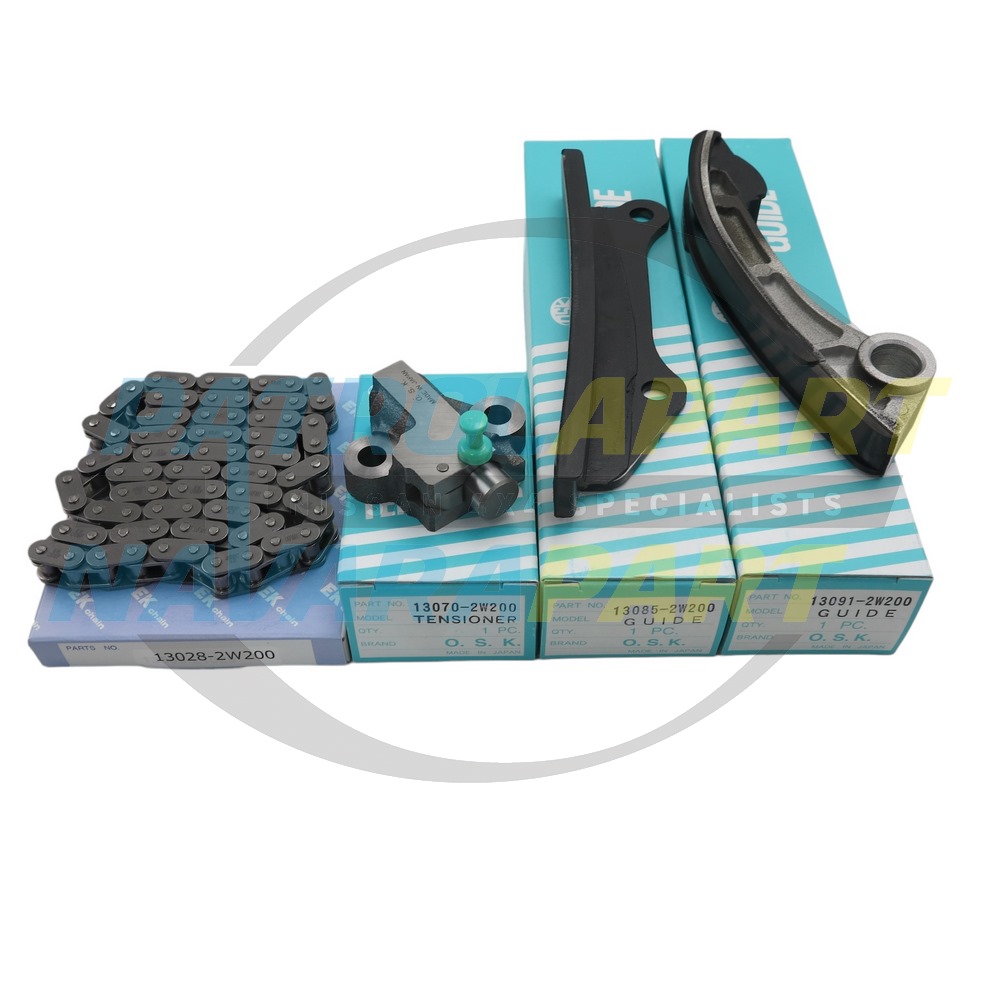 Genuine Nissan OSK Timing Chain Kit ZD30 - Nissan Patrol Y61 GU & Navara D22