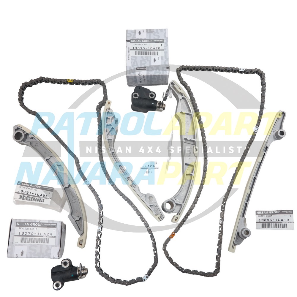 Genuine Nissan Timing Chain Kit VK56 - Nissan Patrol Y62
