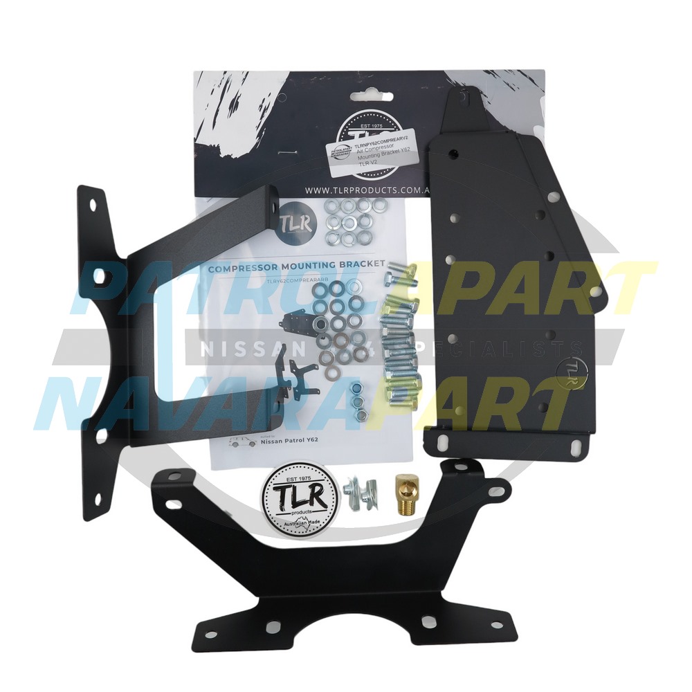 Air Compressor Single or Twin Motor Mounting Bracket V2 - Nissan Patrol Y62