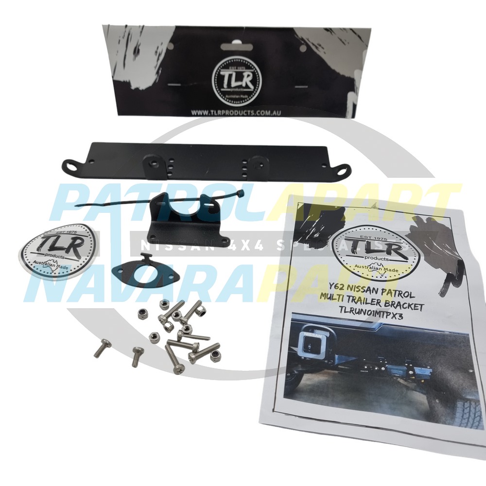 TLR 3 Plug Multi Trailer Bracket - Nissan Patrol Y62