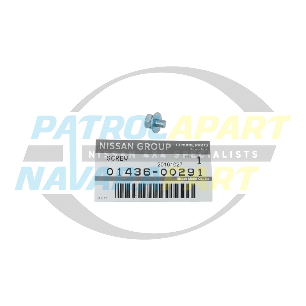 Genuine Nissan Fuel Sender Bolt - Nissan Patrol Y60 GQ, Y61 GU & Navara D22
