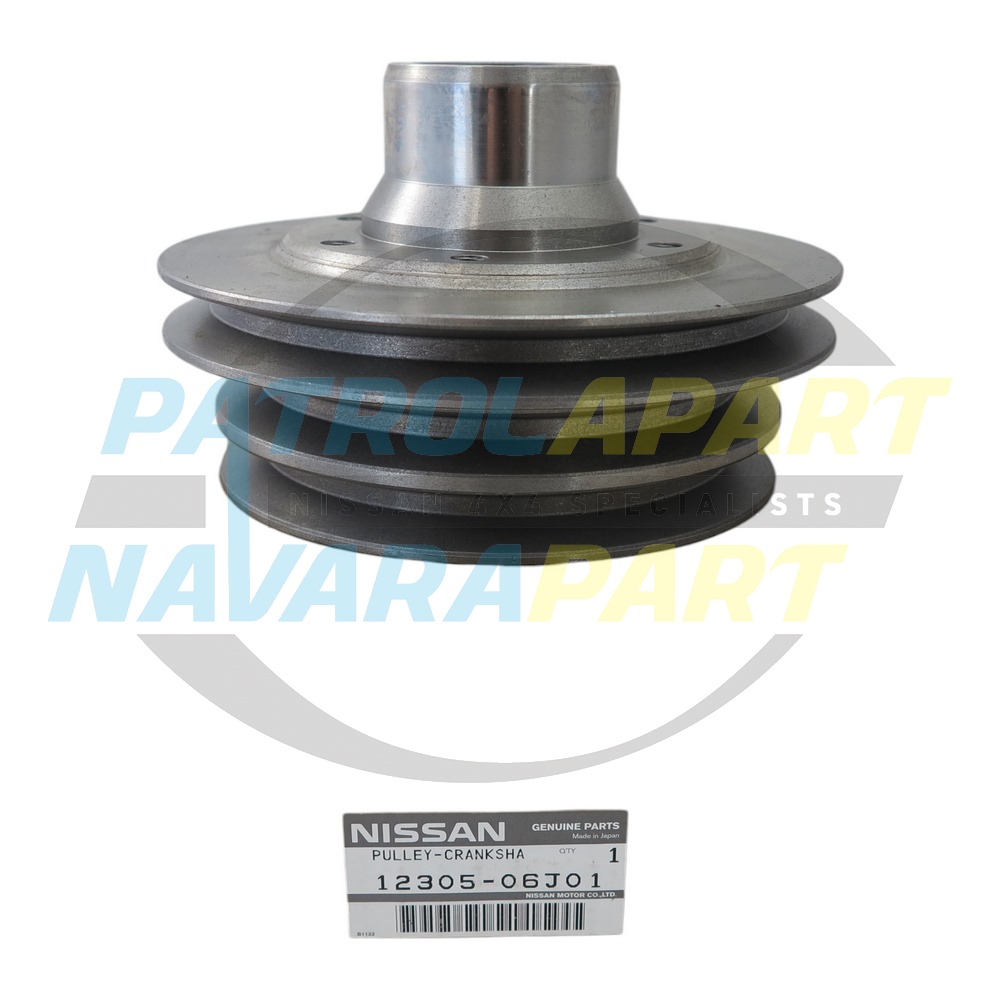 Genuine Nissan Harmonic Balancer TD42 - Nissan Patrol Y60 GQ & Y61 GU