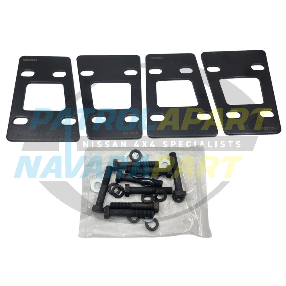 Gearbox Packer Spacer Kit 6mm & 12mm - Nissan Patrol Y60 GQ & Y61 GU