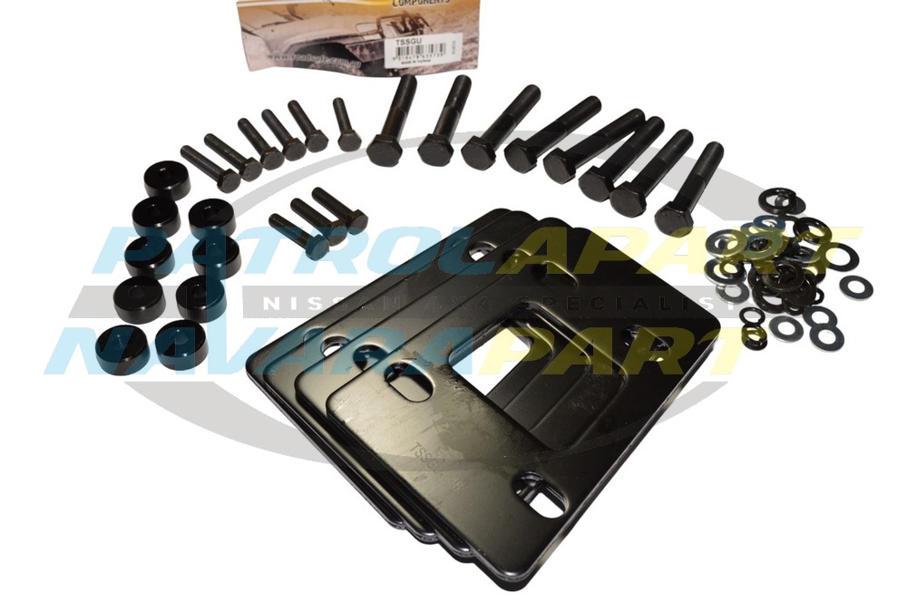 Roadsafe Gearbox Packer Kit with Spacers & Bolts - Nissan Patrol Y61 GU