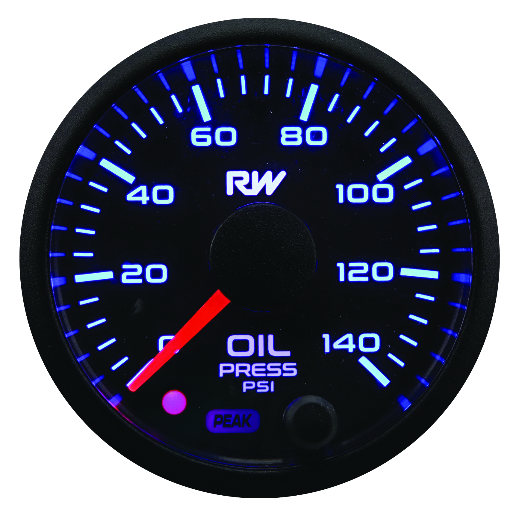 Raceworks - Oil Pressure Gauge 52mm 0-140psi