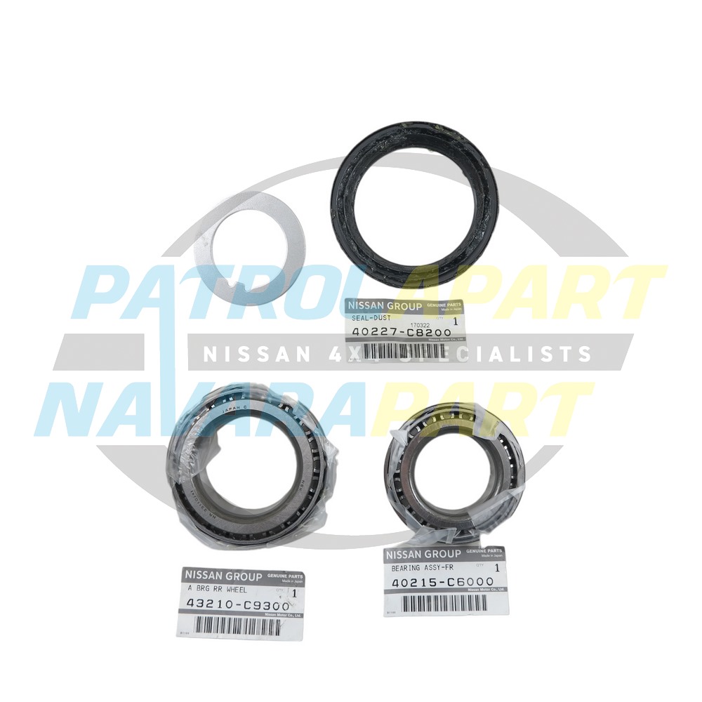 Genuine Front Wheel Bearing Kit - Nissan Patrol Y60 GQ & Y61 GU