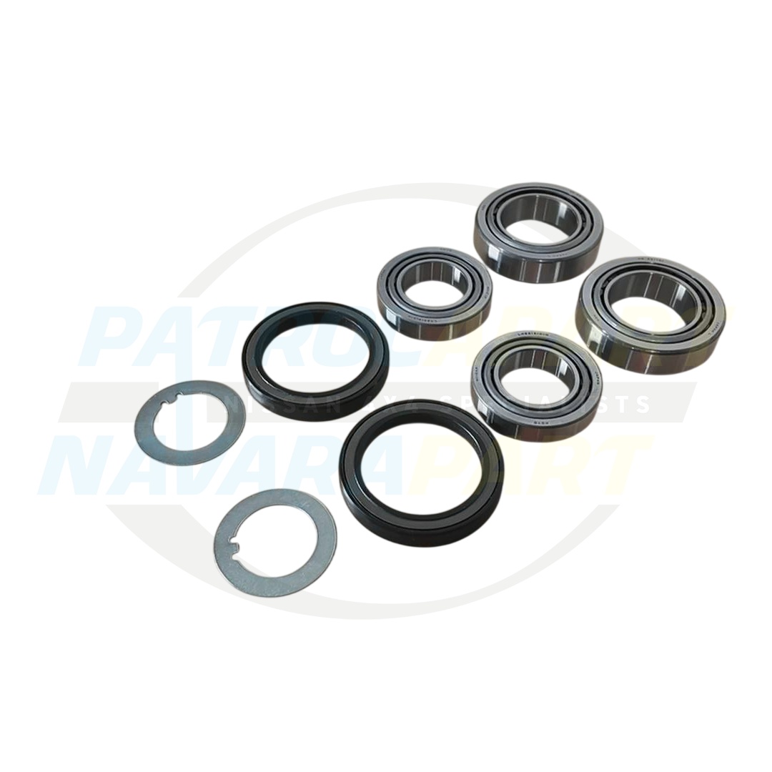 Front Wheel Bearing Kit With Heavy Duty Hub Seal (Both Sides) - Nissan Patrol Y60 GQ