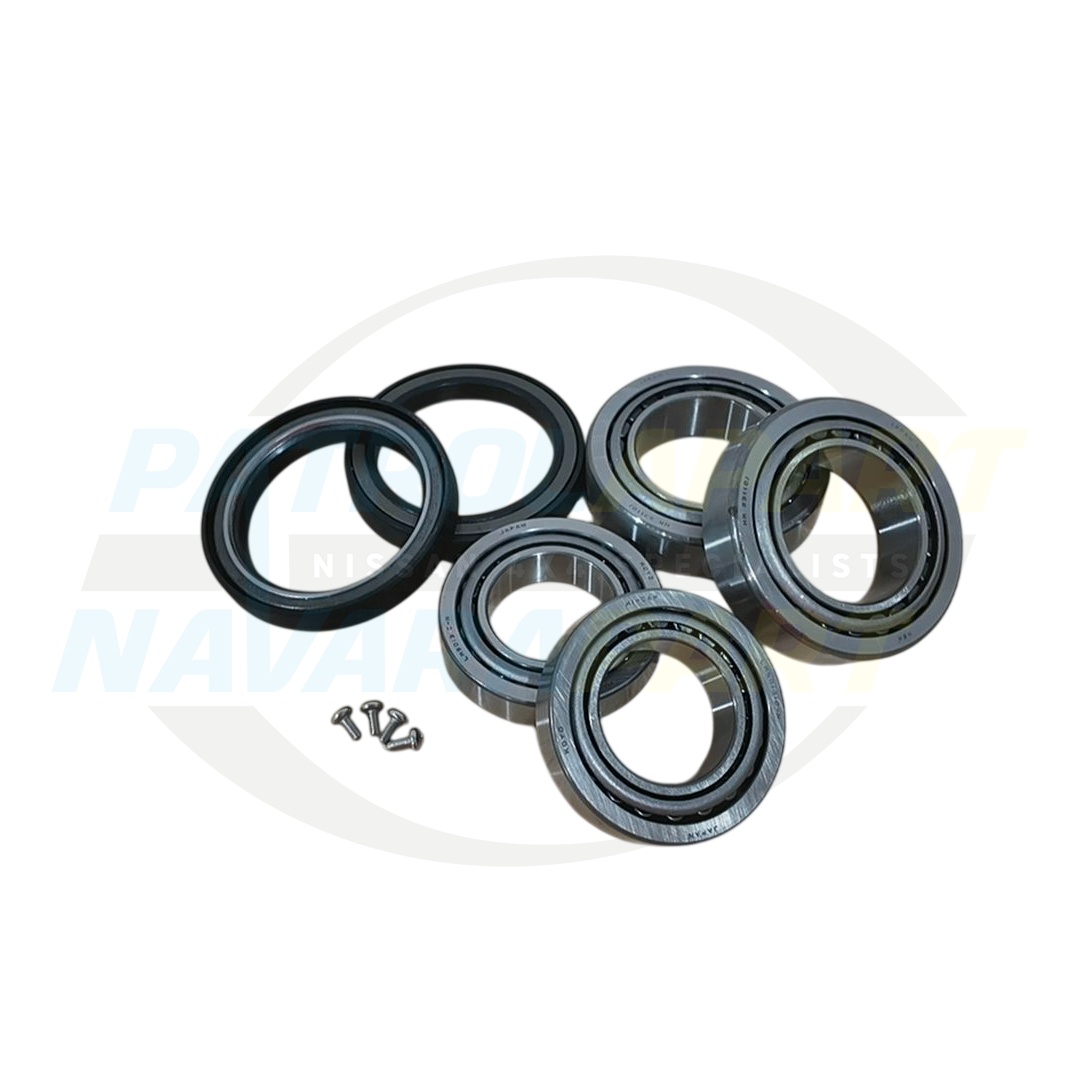 Front Wheel Bearing Kit with Heavy Duty Hub Seal (Both Sides) - Nissan Patrol Y60 GQ & Y61 GU