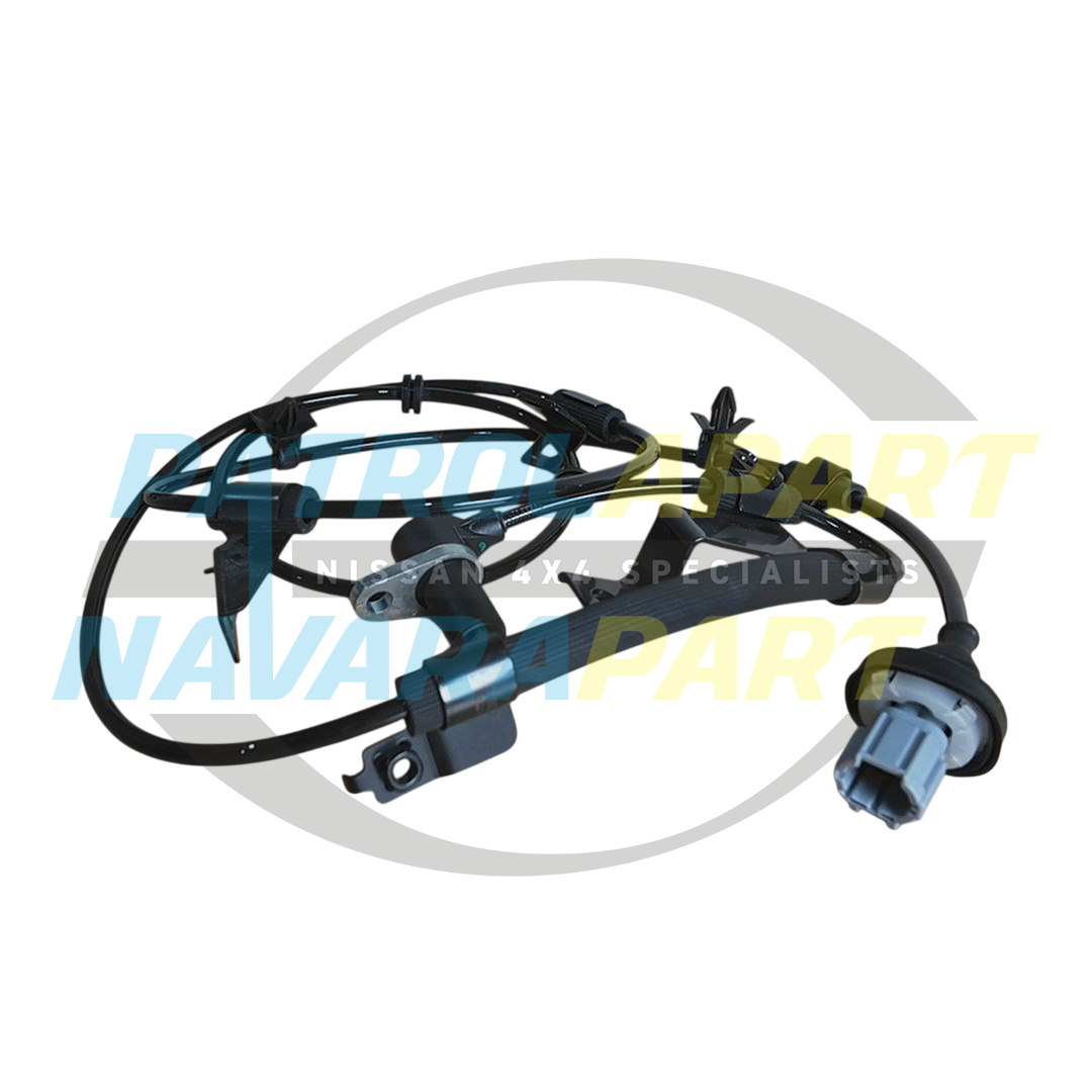 Right Hand Front ABS Wheel Speed Sensor - Nissan Patrol Y61 GU to 12/09