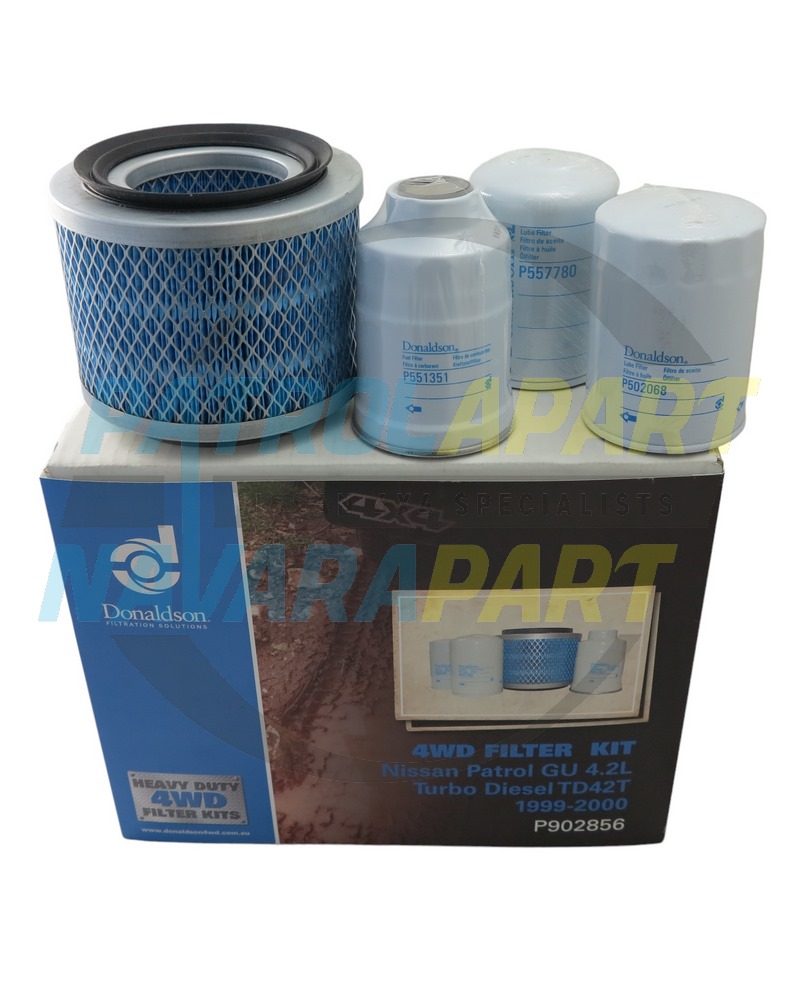 Donaldson Filter Kit TD42 - Nissan Patrol Y61 GU 1999-2000