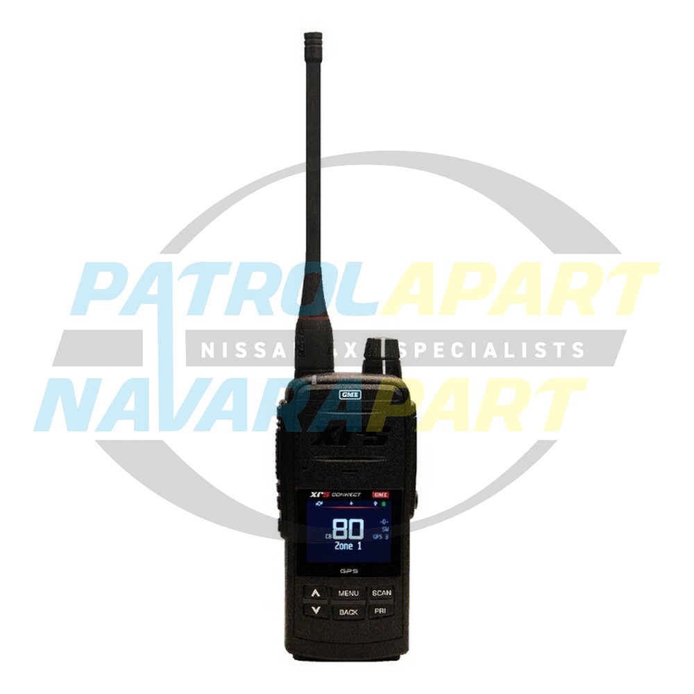 XRS Connect 80 Channel 5W Handheld UHF Radio - GME XRS-660