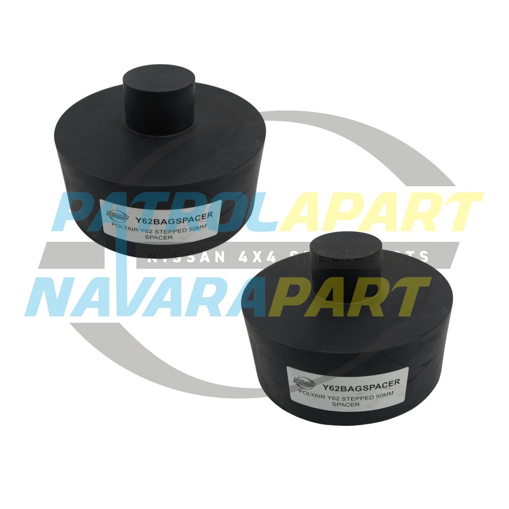 Stepped Air Bag Spacer - Nissan Patrol Y62 2" Lift