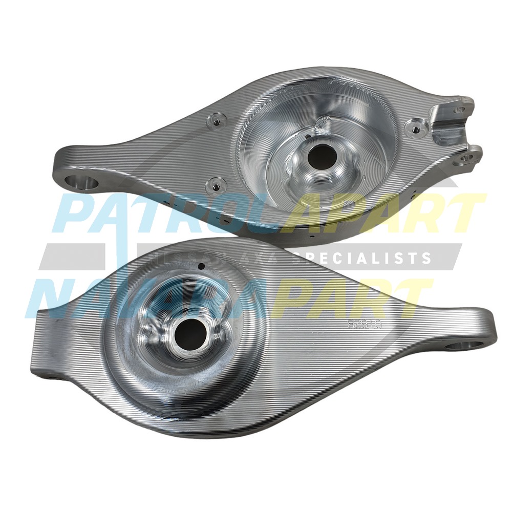 Billet Rear Spring & Toe Arm Pair - Nissan Patrol Y62