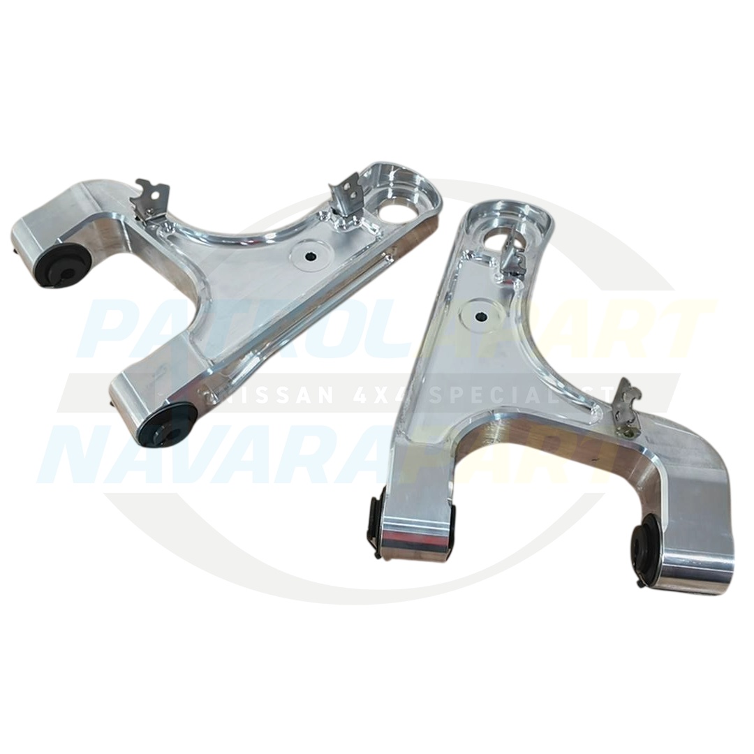 Billet Rear Upper Control Arm Pair UCA - Nissan Patrol Y62