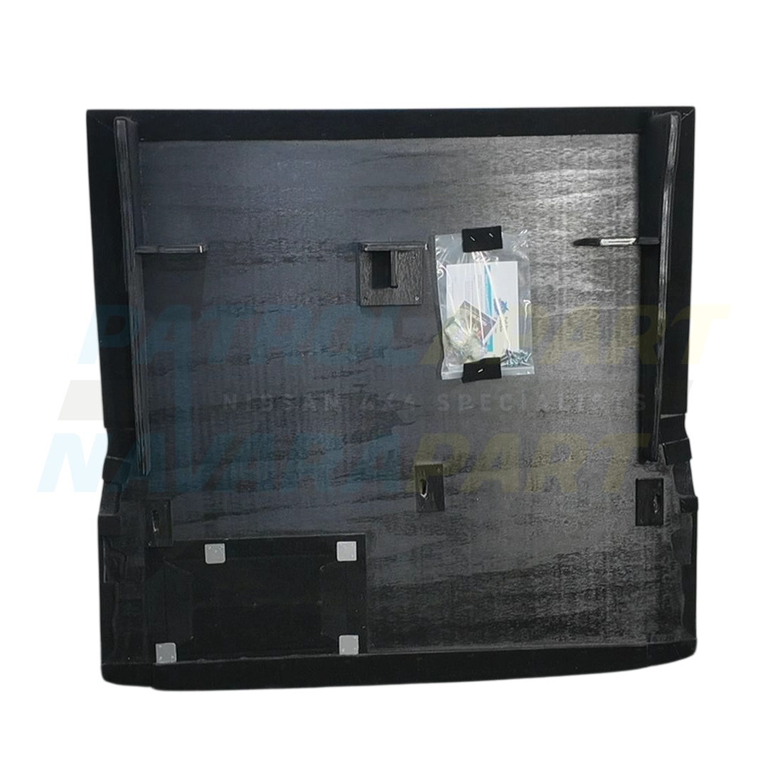 Genuine Nissan Full Boar Fourbie Drawers Rear Cargo False Floor in Black with 1 Access Hatch - Nissan Patrol Y62